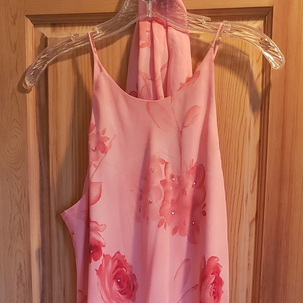 Chelsea Nites cocktail dress with matching scarf/ wrap